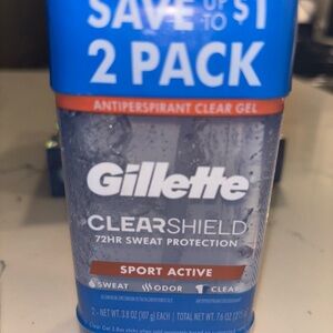 ClearShield Antiperspirant Gel - 2 Pack